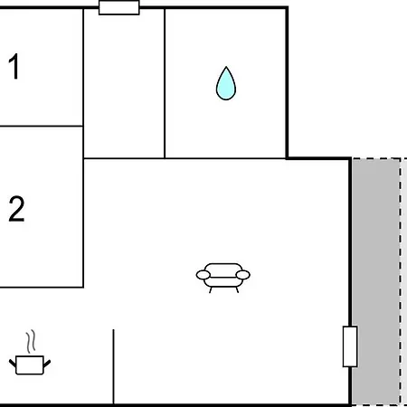 別荘 2 Bedroom Lovely In Hemmet